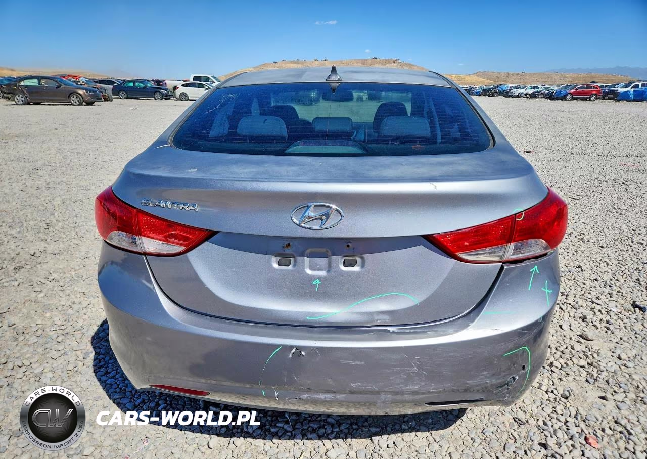 2012 Hyundai Elantra Gls VIN:KMHDH4AE9CU183872 - 6