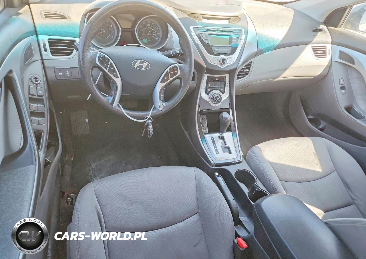 2012 Hyundai Elantra Gls VIN:KMHDH4AE9CU183872 - 8