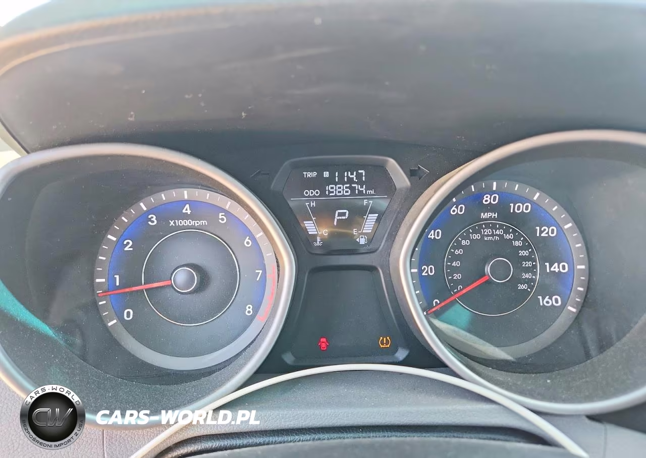 2012 Hyundai Elantra Gls VIN:KMHDH4AE9CU183872 - 9