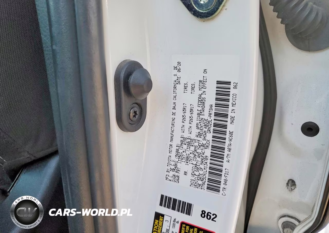 2020 Toyota Tacoma Trd Sport VIN:3TMAZ5CN1LM134709 - 12