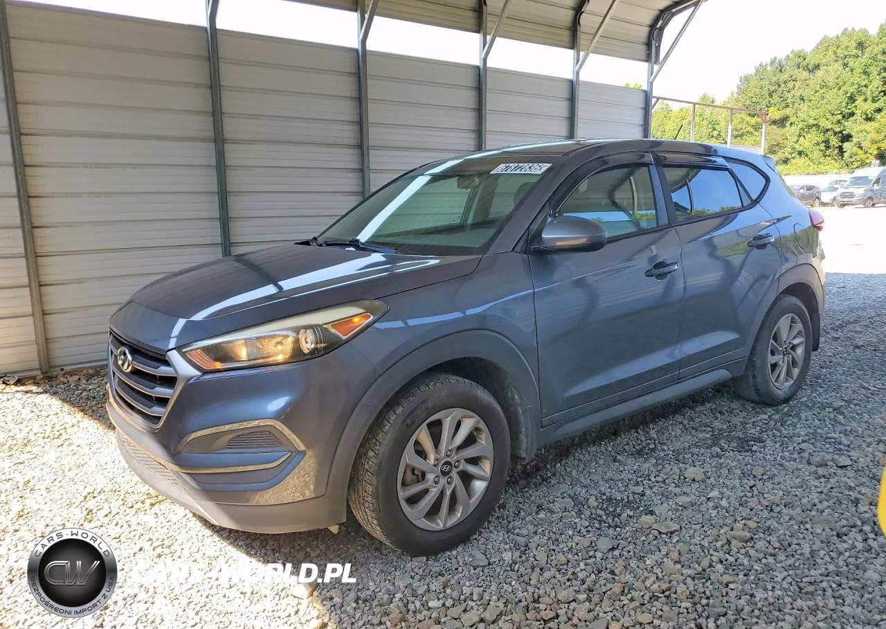 2017 Hyundai Tucson Se VIN:KM8J23A48HU390279 - 1