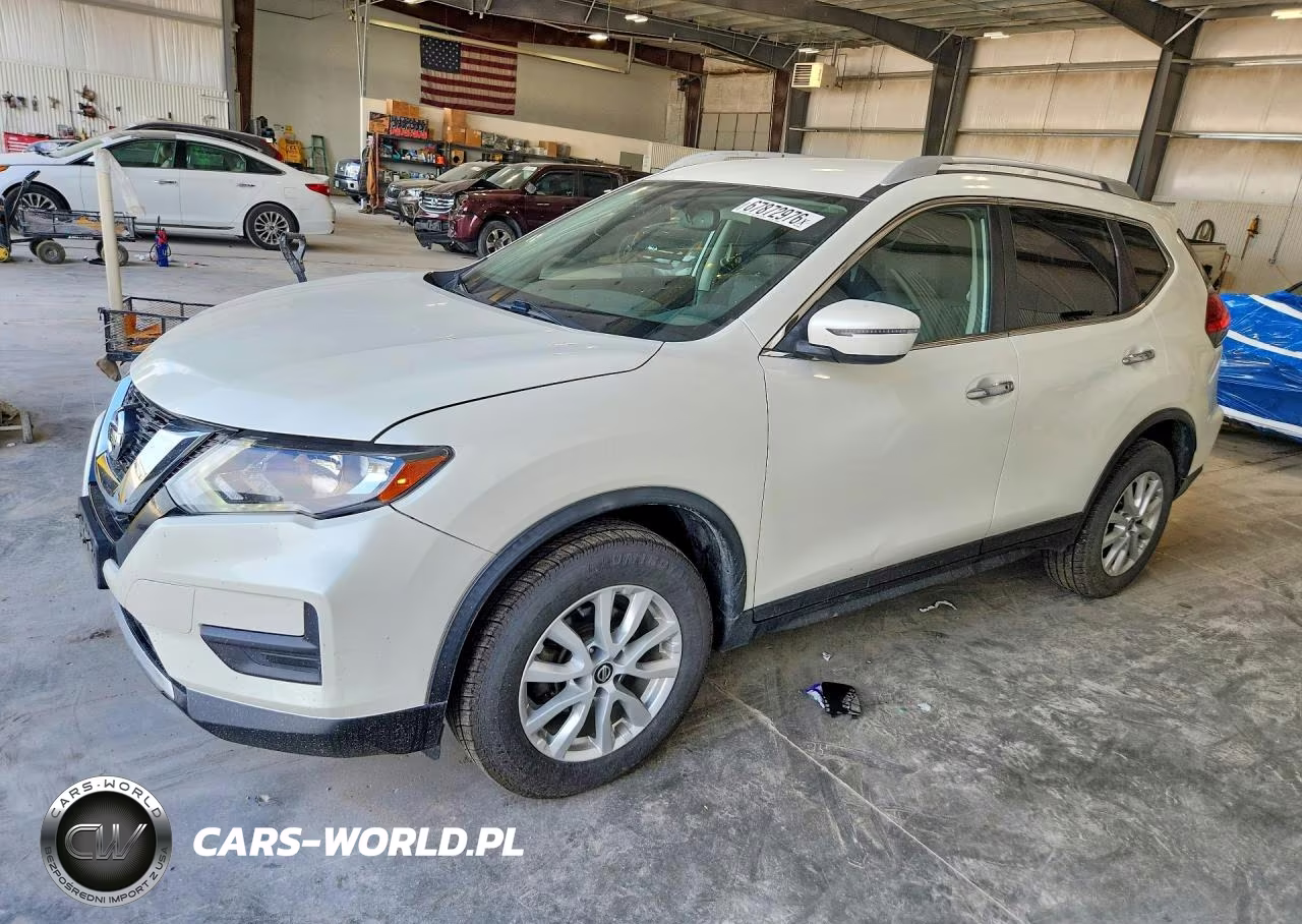 2017 Nissan Rogue Sv VIN:JN8AT2MV8HW261502 - 1