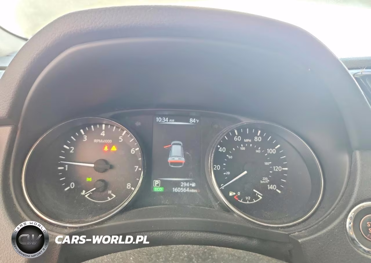 2017 Nissan Rogue Sv VIN:JN8AT2MV8HW261502 - 9