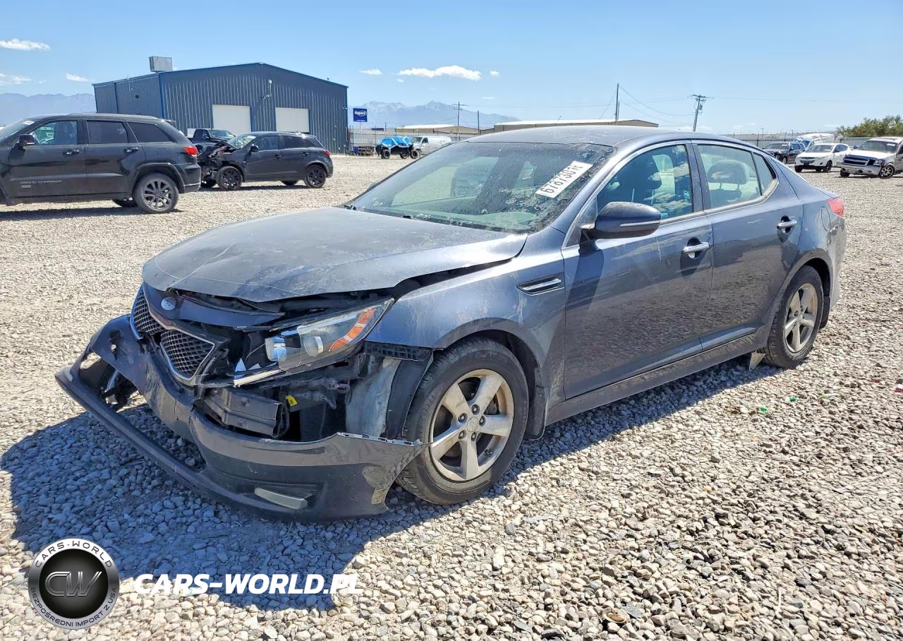 2015 Kia Optima Lx VIN:KNAGM4A74F5534259 - 1