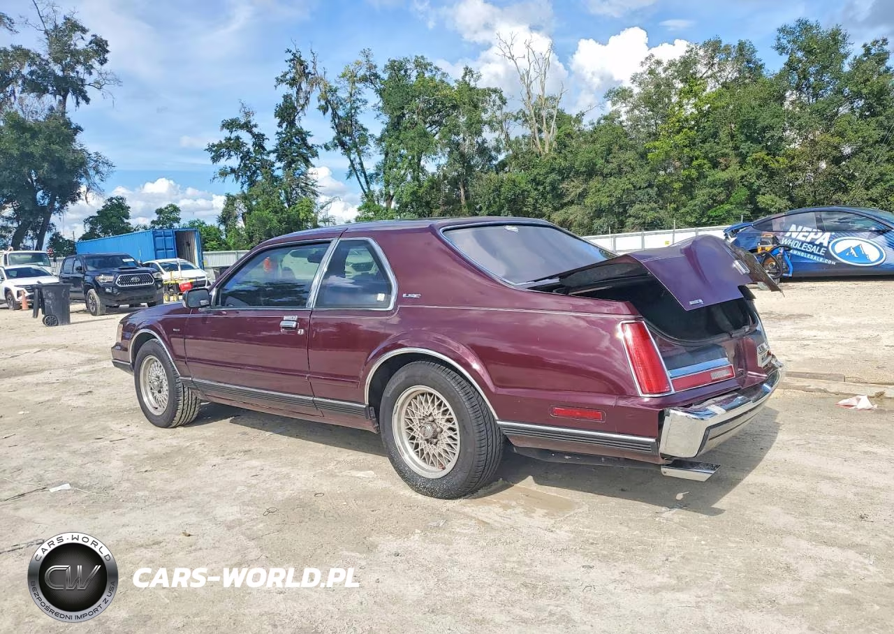 1990 Lincoln Mark Vii Lsc VIN:1LNCM93E6LY662583 - 2