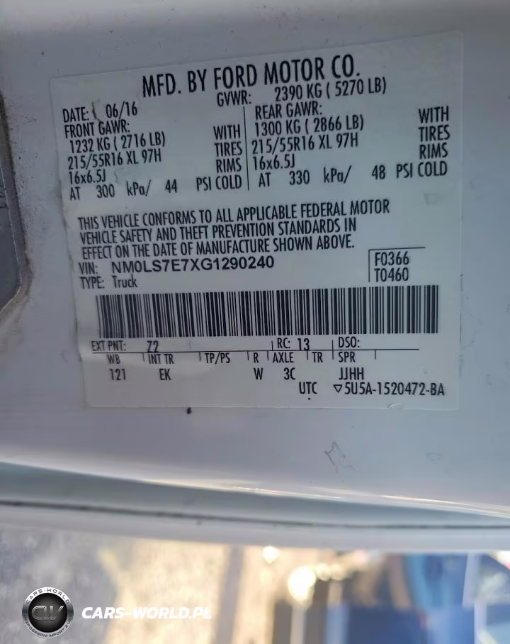 2016 Ford Transit Connect Xl VIN:NM0LS7E7XG1290240 - 13