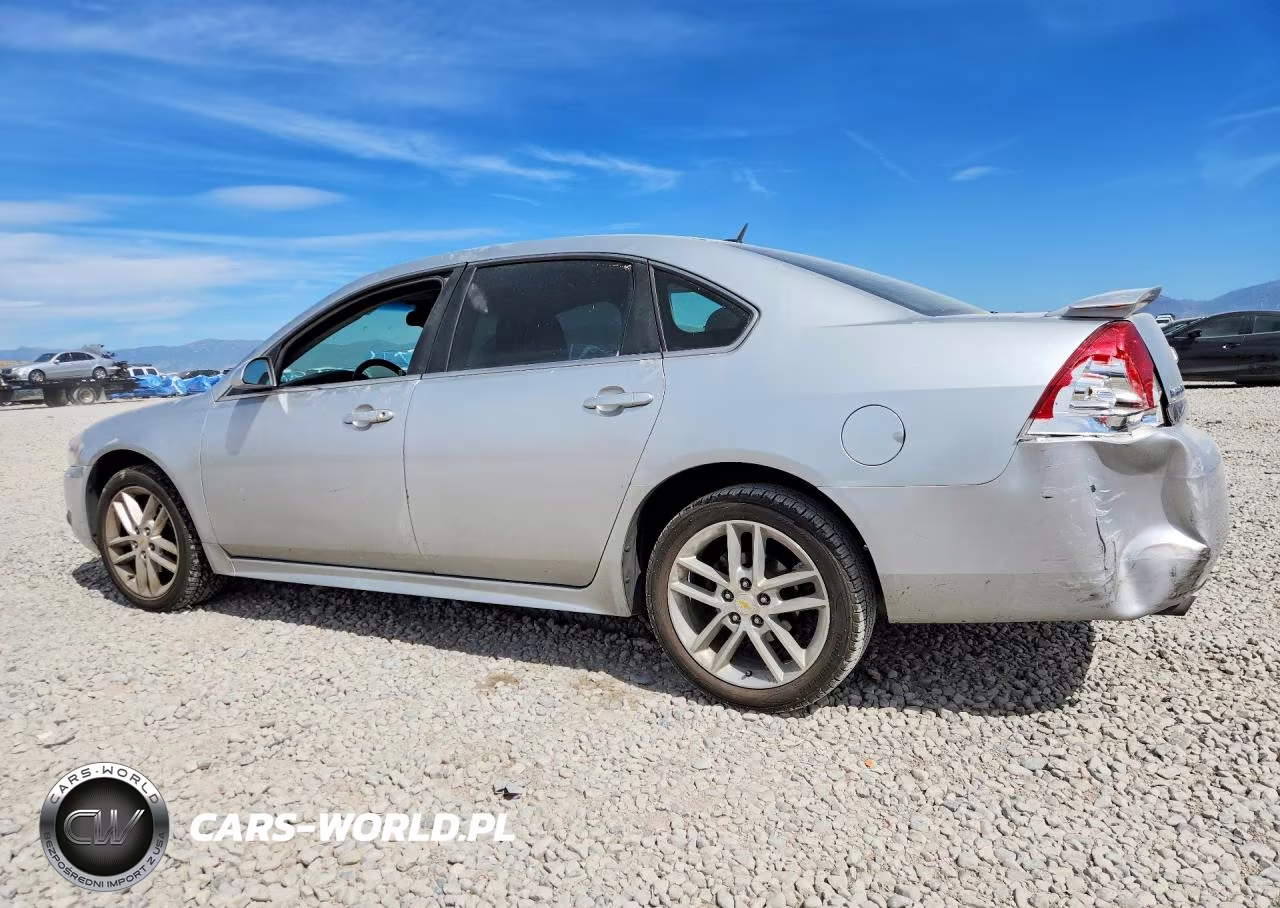 2009 Chevrolet Impala Ltz VIN:2G1WU57M891195781 - 2