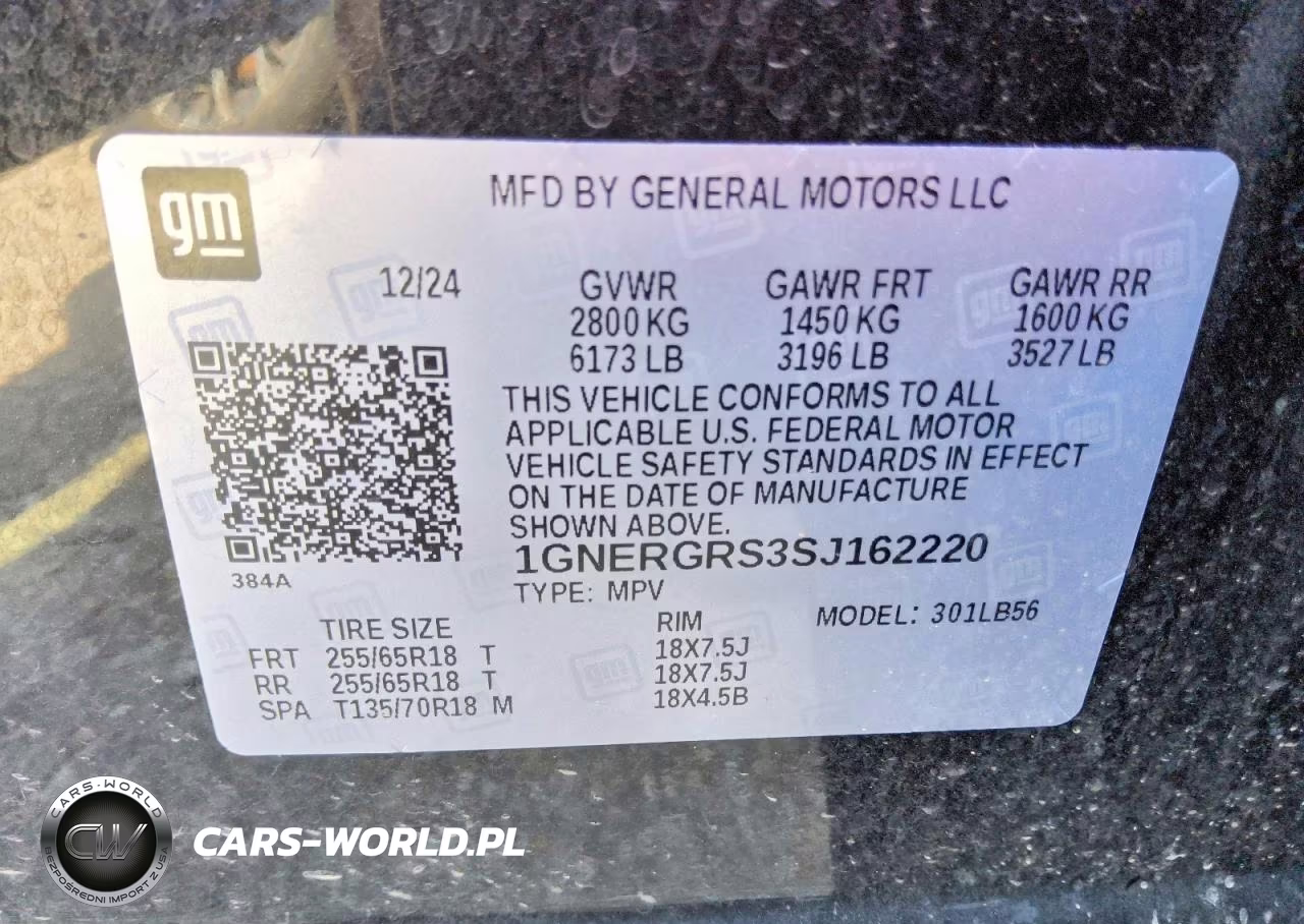 2025 Chevrolet Traverse Lt VIN:1GNERGRS3SJ162220 - 13