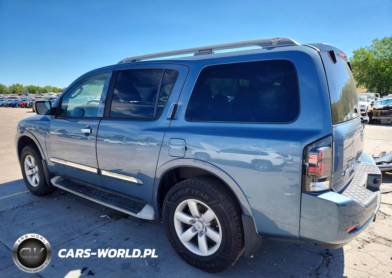 2012 Nissan Armada Sv VIN:5N1AA0NC2CN604074 - 2