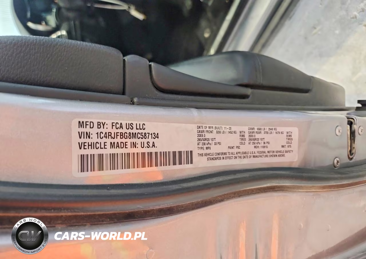 2021 Jeep Grand Cherokee Limited VIN:1C4RJFBG8MC587134 - 14