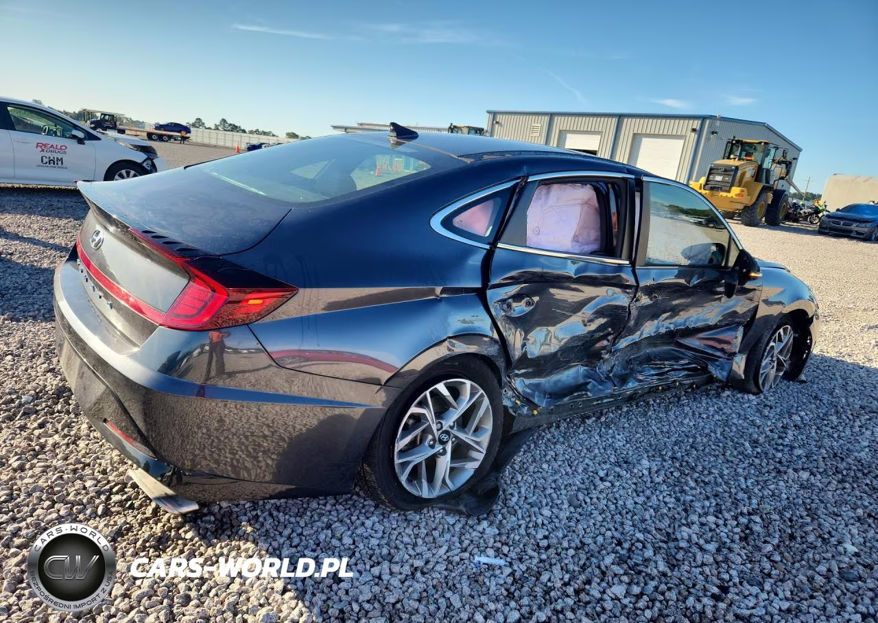2020 Hyundai Sonata Sel VIN:5NPEF4JA0LH031601 - 3