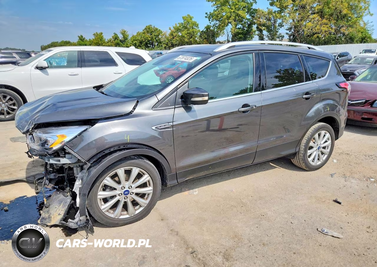 2017 Ford Escape Titanium VIN:1FMCU0JD9HUE06703 - 1