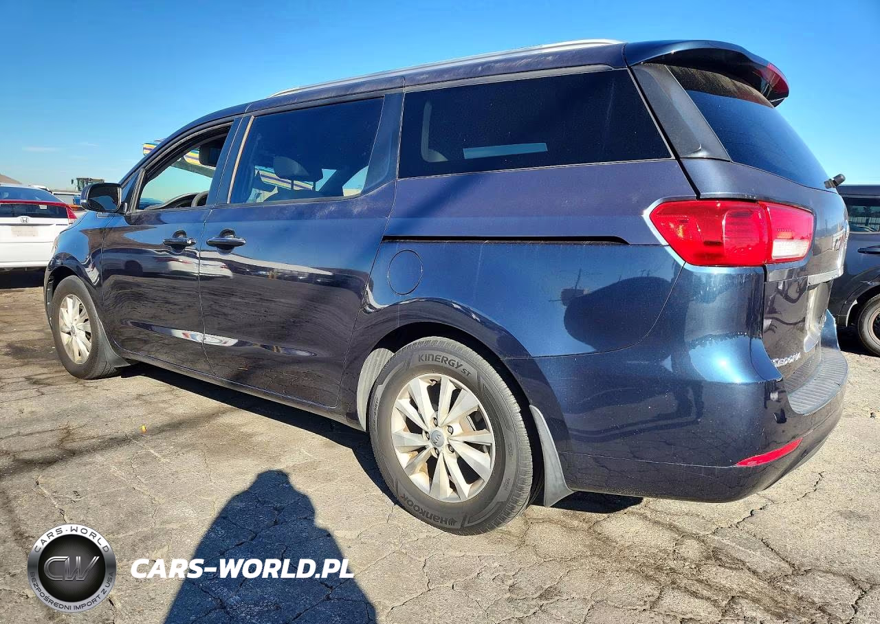 2016 Kia Sedona Lx VIN:KNDMB5C18G6100027 - 2