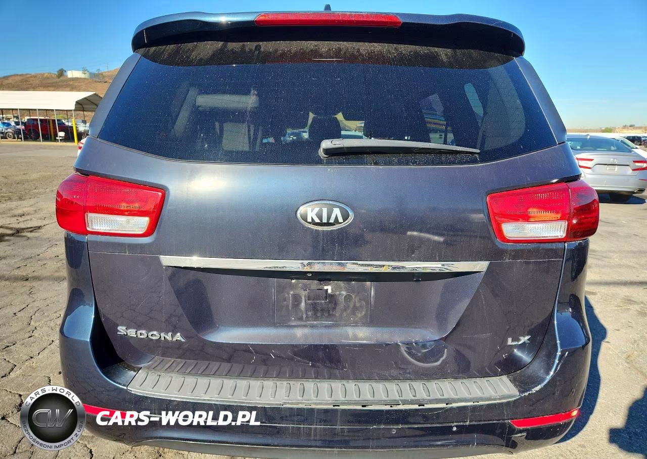 2016 Kia Sedona Lx VIN:KNDMB5C18G6100027 - 6
