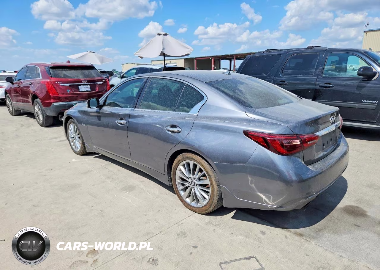 2018 Infiniti Q50 3.0T Luxe VIN:JN1EV7AP9JM354866 - 2