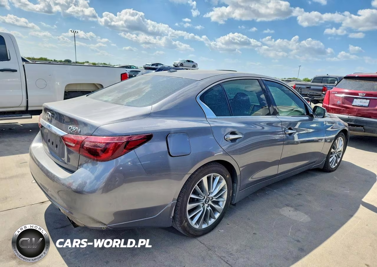 2018 Infiniti Q50 3.0T Luxe VIN:JN1EV7AP9JM354866 - 3