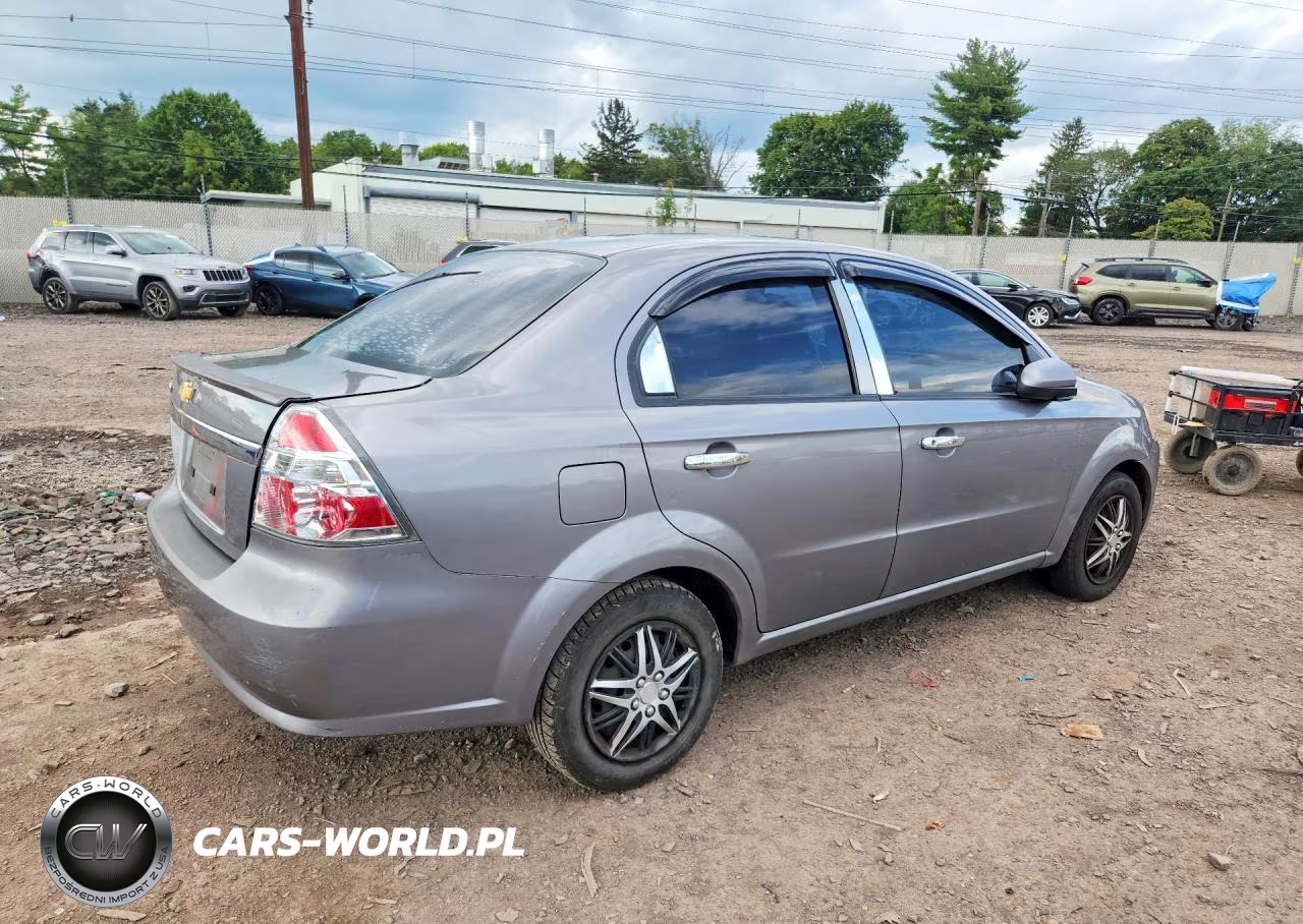 2010 Chevrolet Aveo Ls VIN:KL1TD5DE9AB125564 - 3