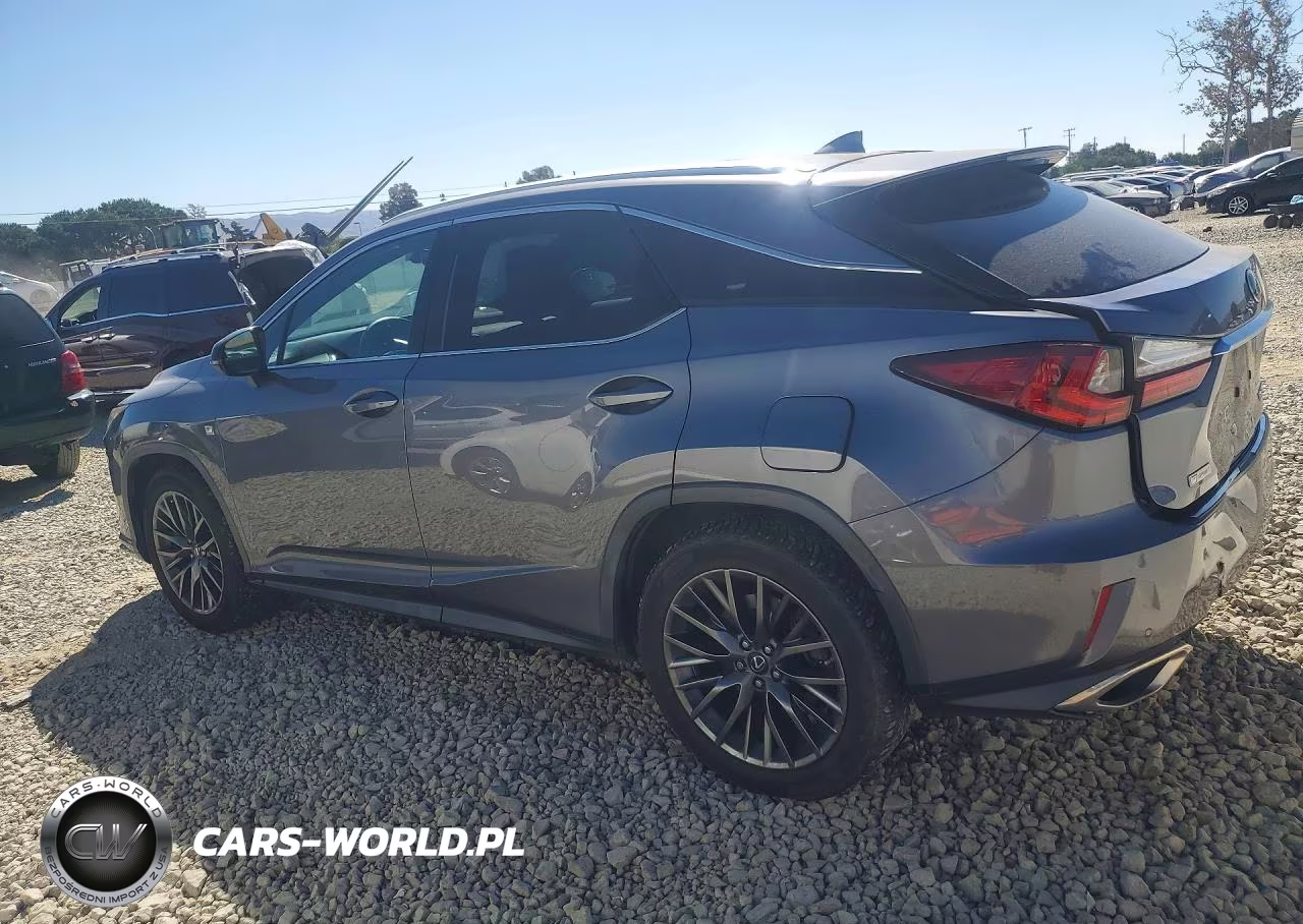 2017 Lexus Rx 350 F Sport VIN:2T2BZMCA4HC114929 - 2