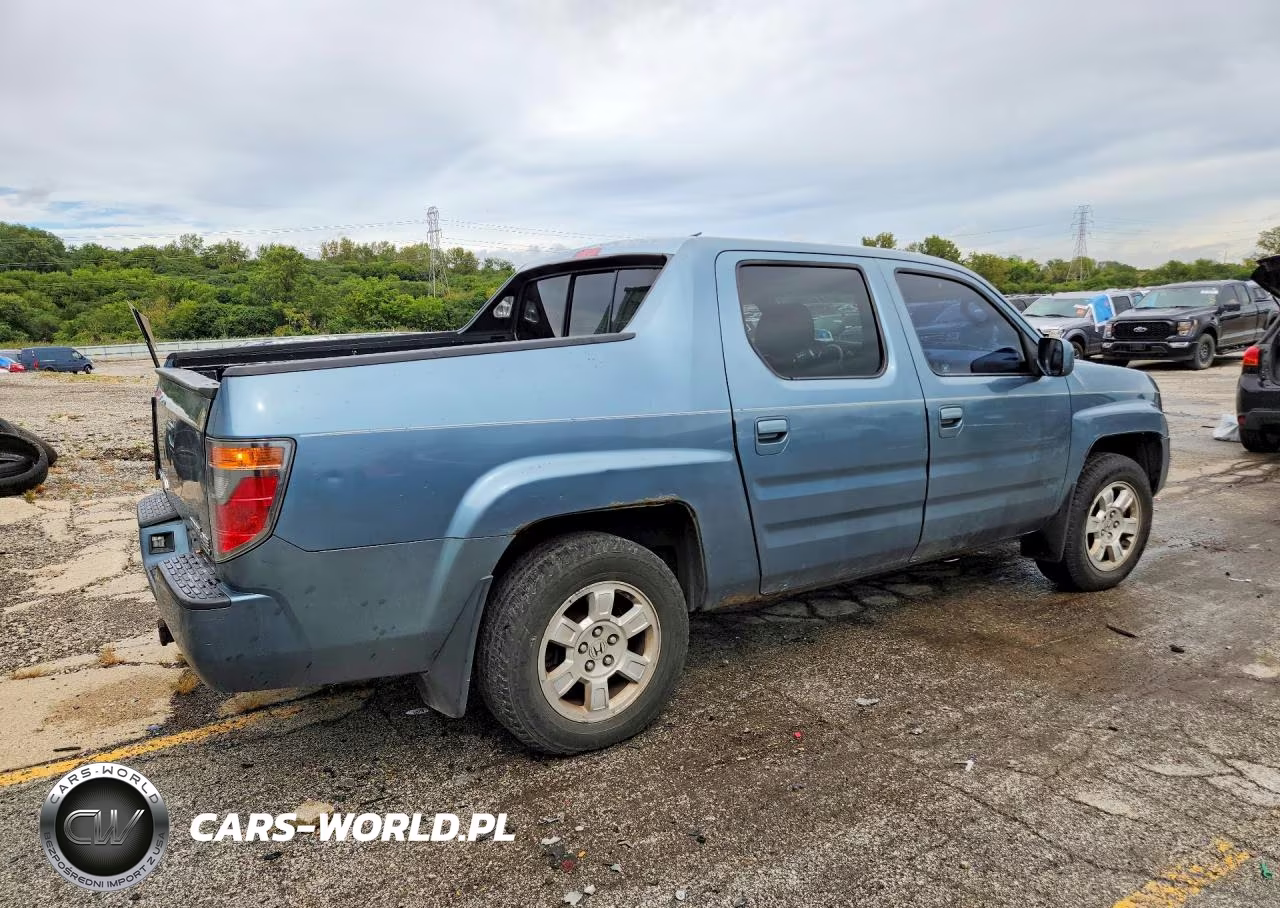 2008 Honda Ridgeline Rtl VIN:2HJYK16518H530468 - 3