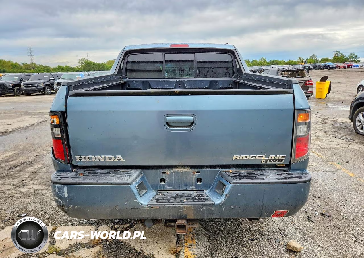 2008 Honda Ridgeline Rtl VIN:2HJYK16518H530468 - 6