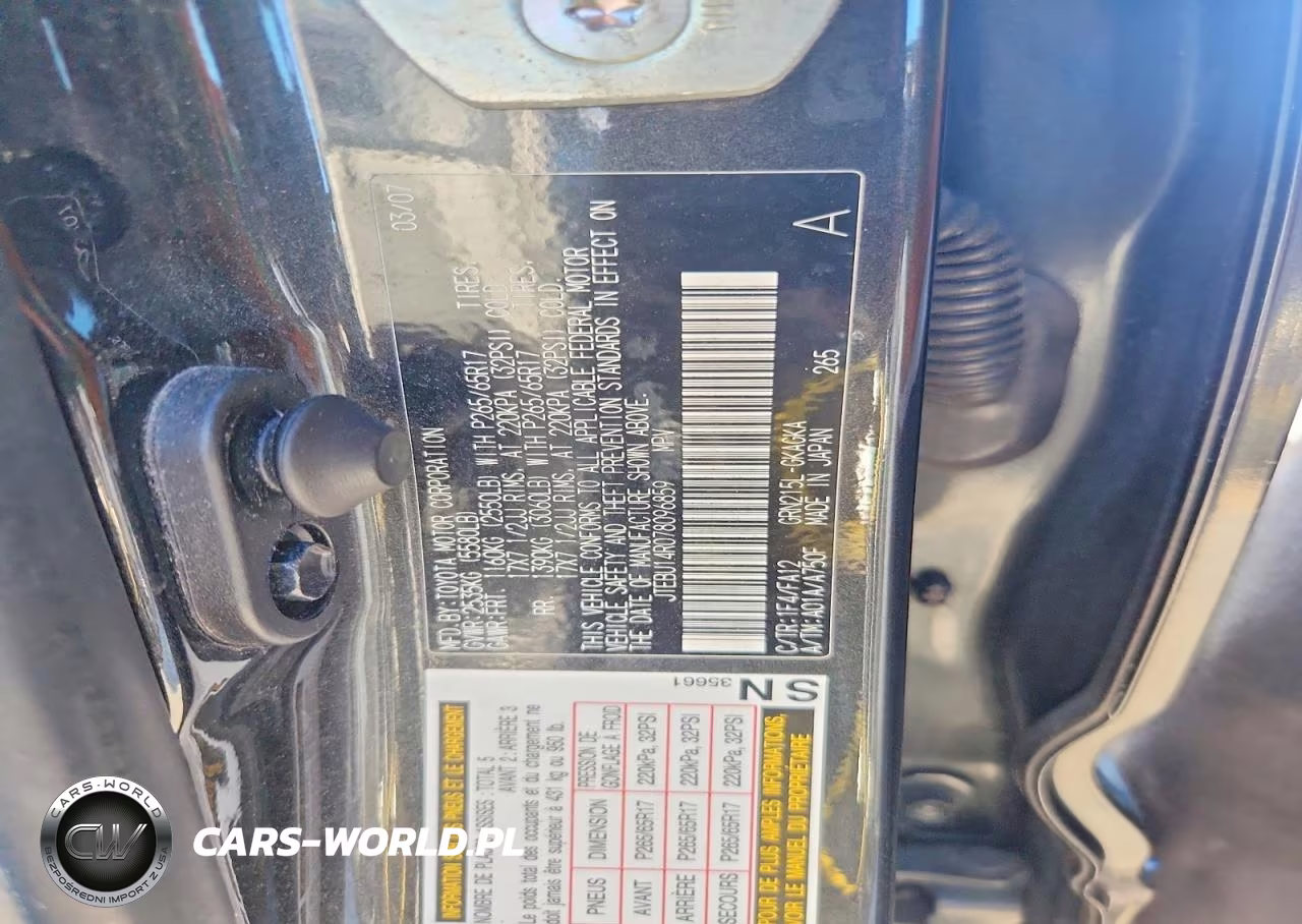 2007 Toyota 4Runner Sr5 VIN:JTEBU14R078096859 - 14