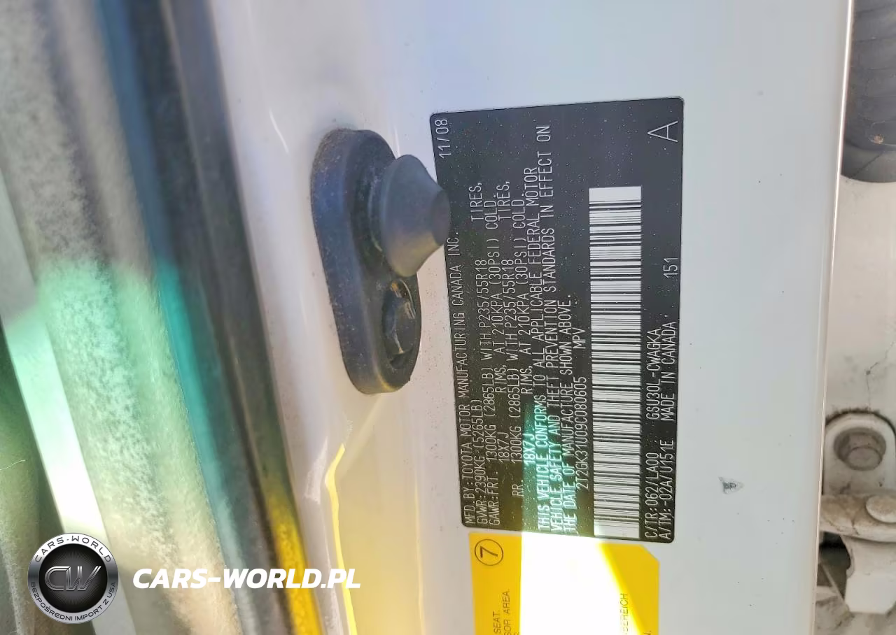 2009 Lexus Rx 350 VIN:2T2GK31U09C080605 - 13