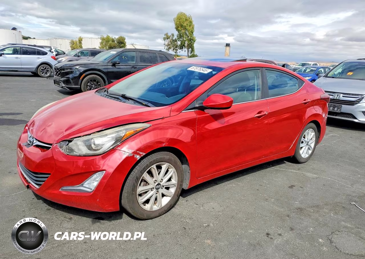 2015 Hyundai Elantra Se – zdjęcie 1 z 12
