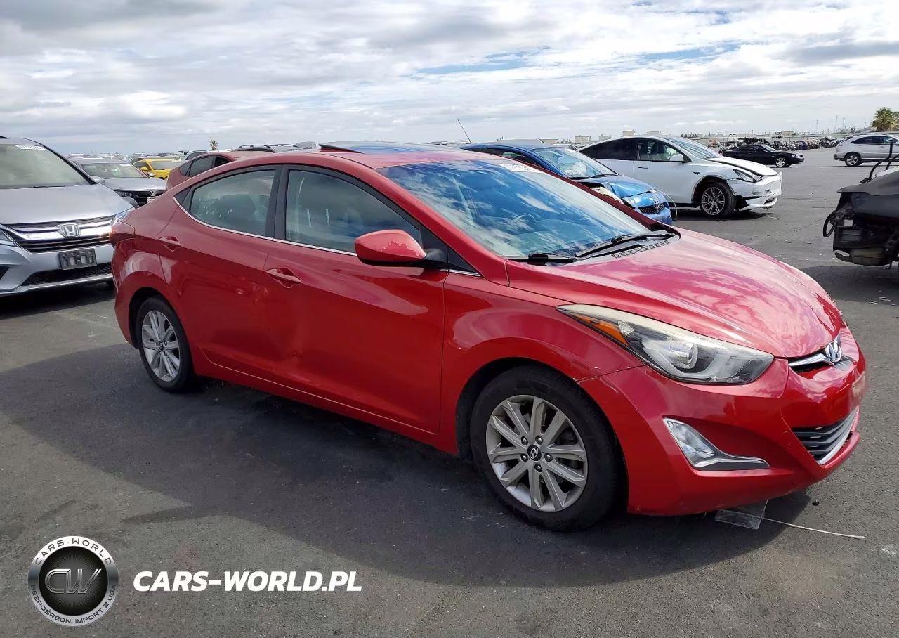 2015 Hyundai Elantra Se VIN:KMHDH4AE2FU369399 - 4