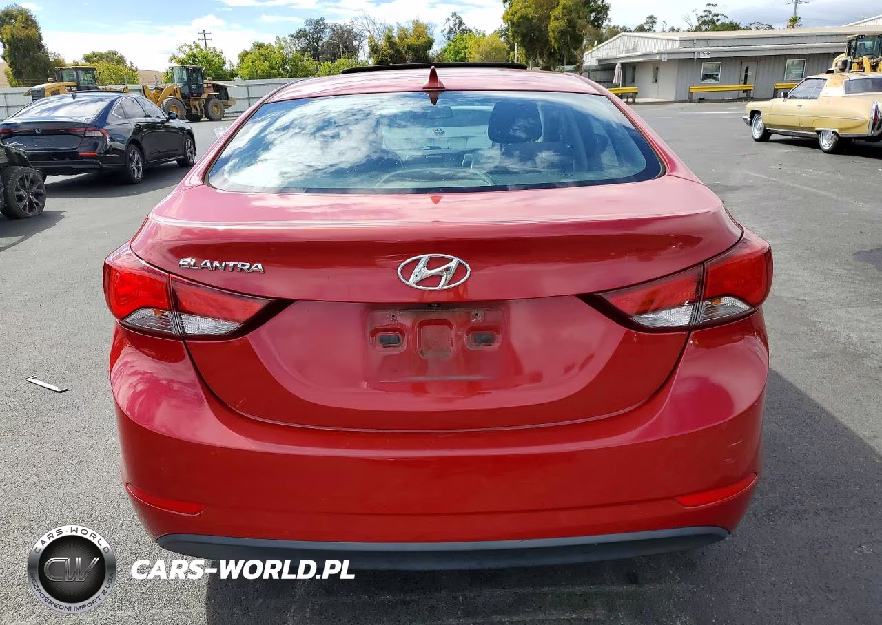 2015 Hyundai Elantra Se VIN:KMHDH4AE2FU369399 - 6