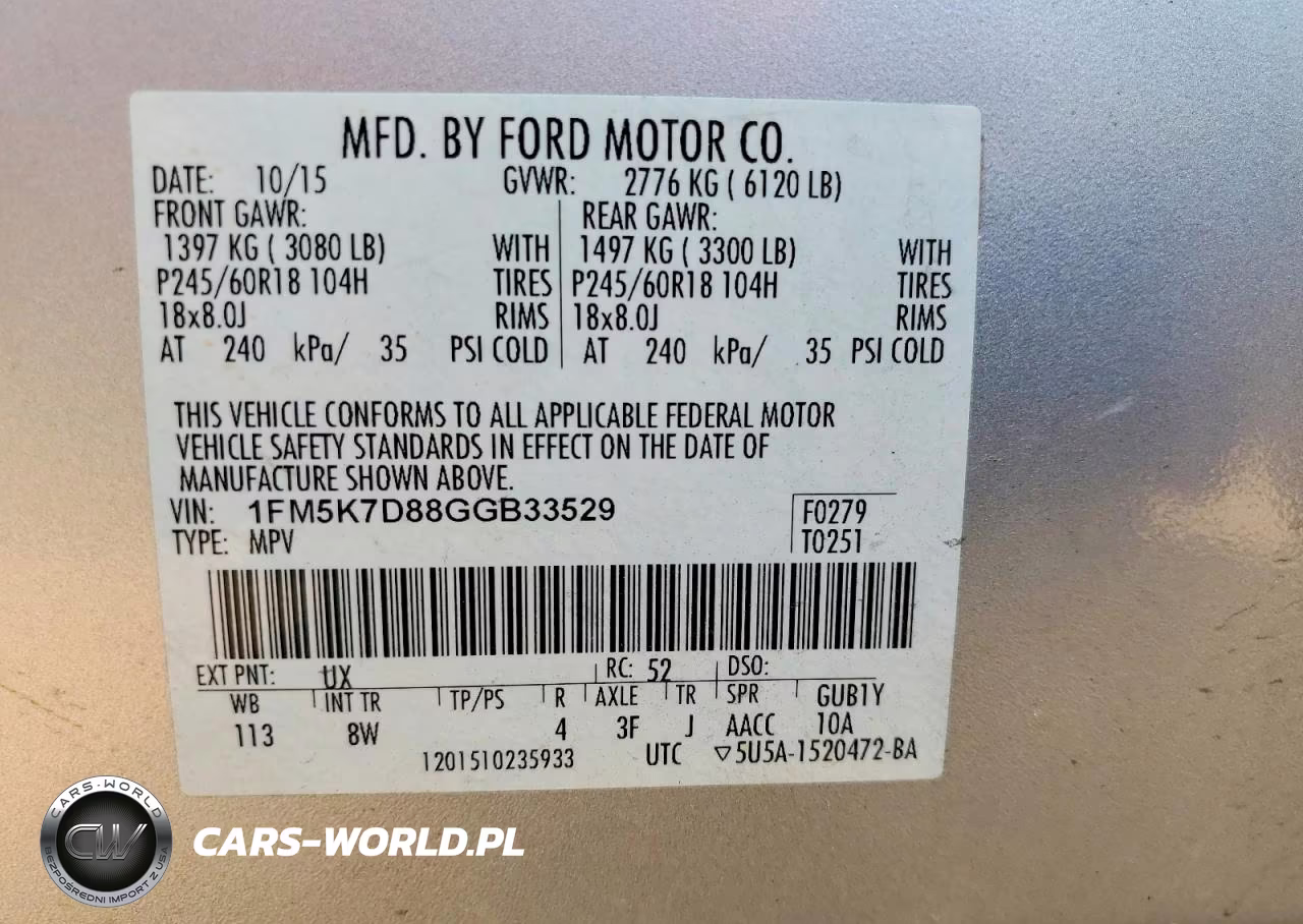 2016 Ford Explorer Xlt VIN:1FM5K7D88GGB33529 - 13