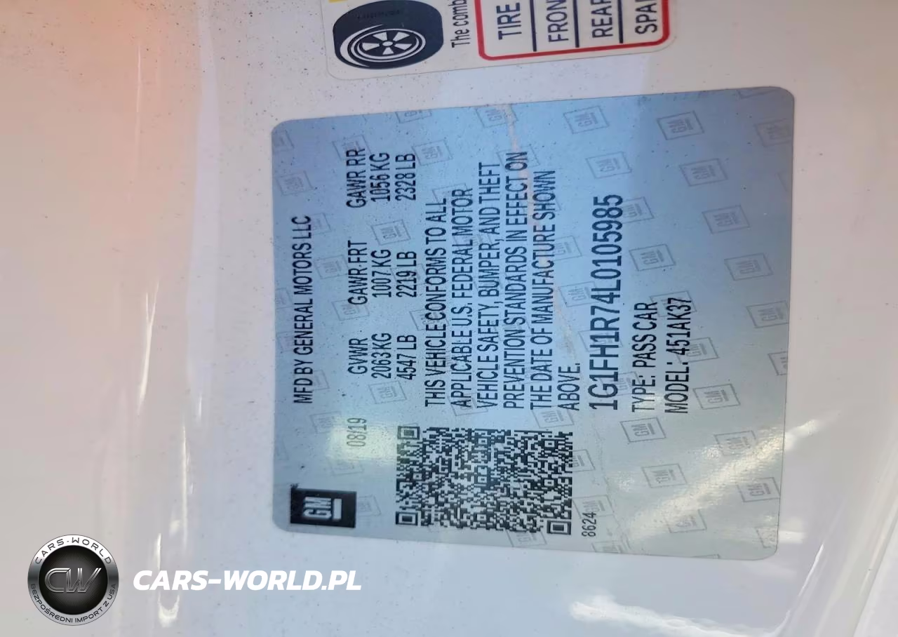 2020 Chevrolet Camaro Ss VIN:1G1FH1R74L0105985 - 12