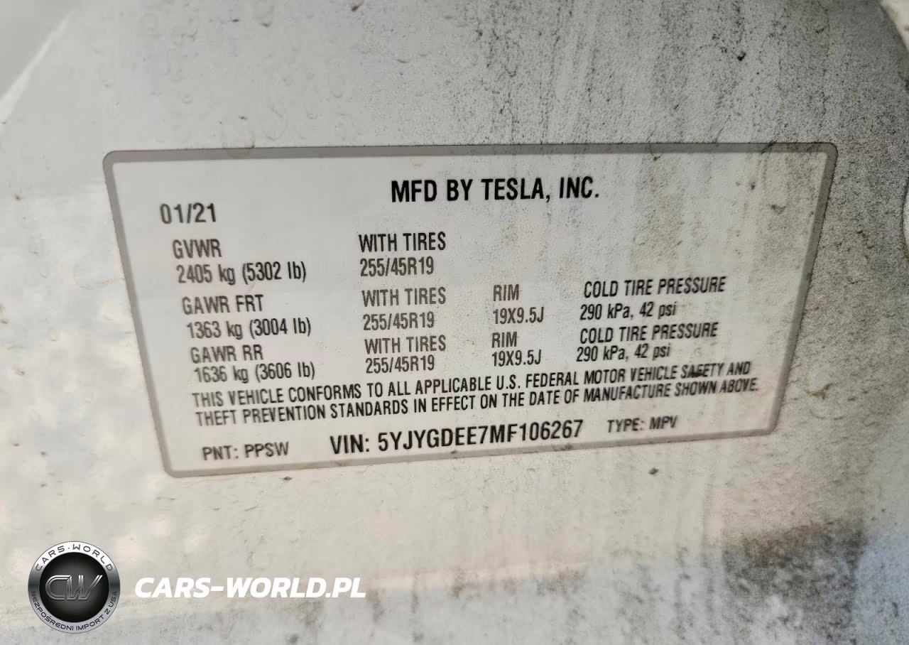 2021 Tesla Model Y VIN:5YJYGDEE7MF106267 - 13