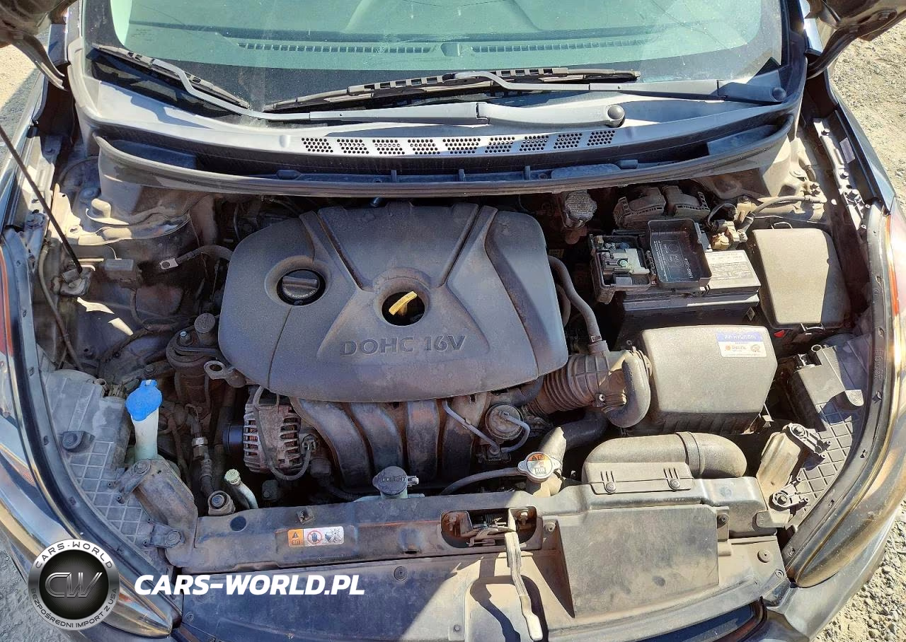 2013 Hyundai Elantra Gls VIN:KMHDH4AE1DU847874 - 11