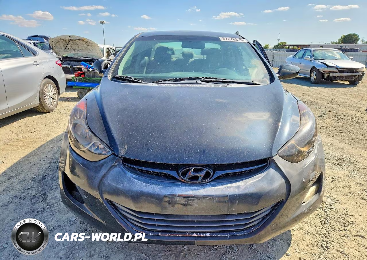 2013 Hyundai Elantra Gls VIN:KMHDH4AE1DU847874 - 5