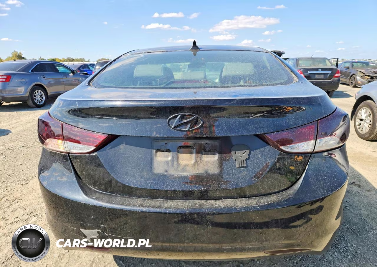2013 Hyundai Elantra Gls VIN:KMHDH4AE1DU847874 - 6