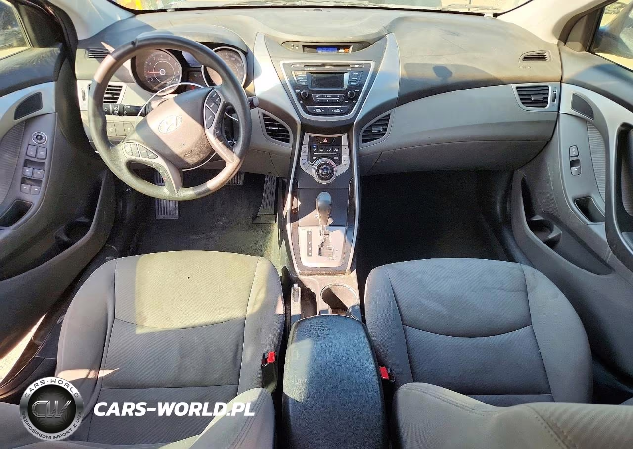 2013 Hyundai Elantra Gls VIN:KMHDH4AE1DU847874 - 8