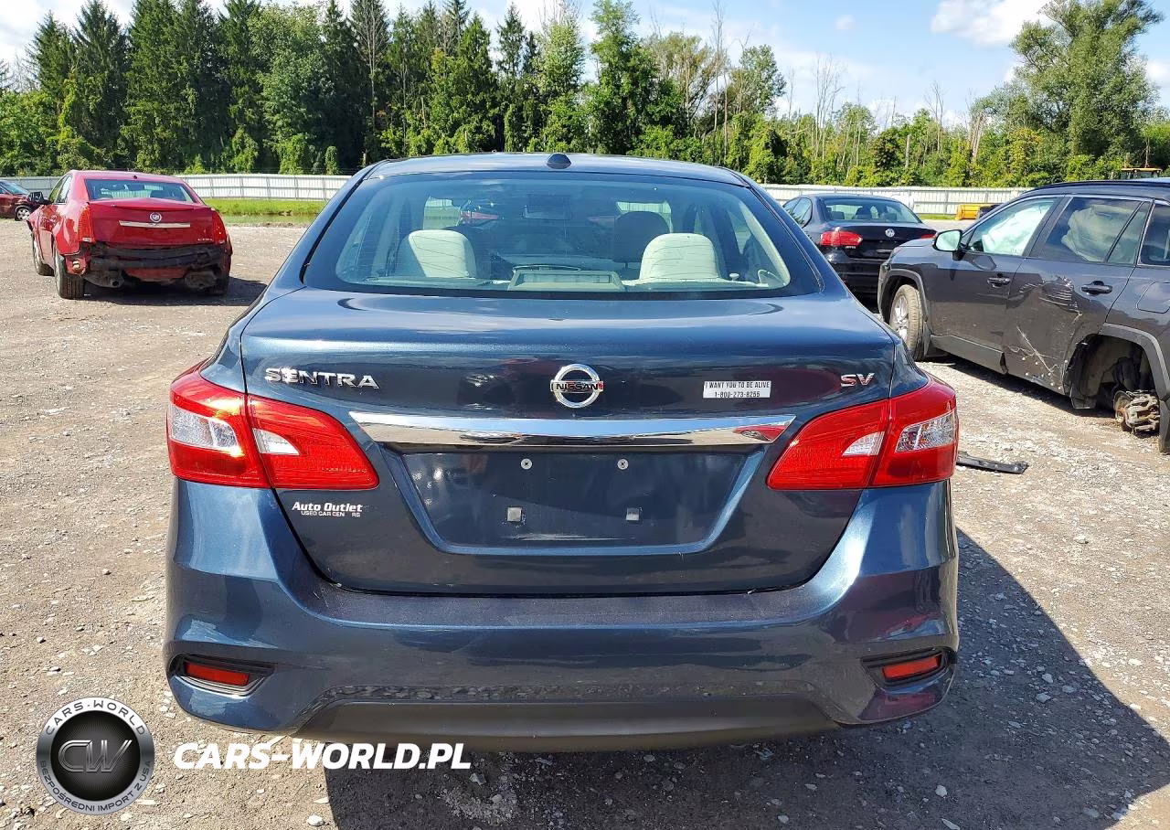 2017 Nissan Sentra Sv VIN:3N1AB7APXHY317159 - 6