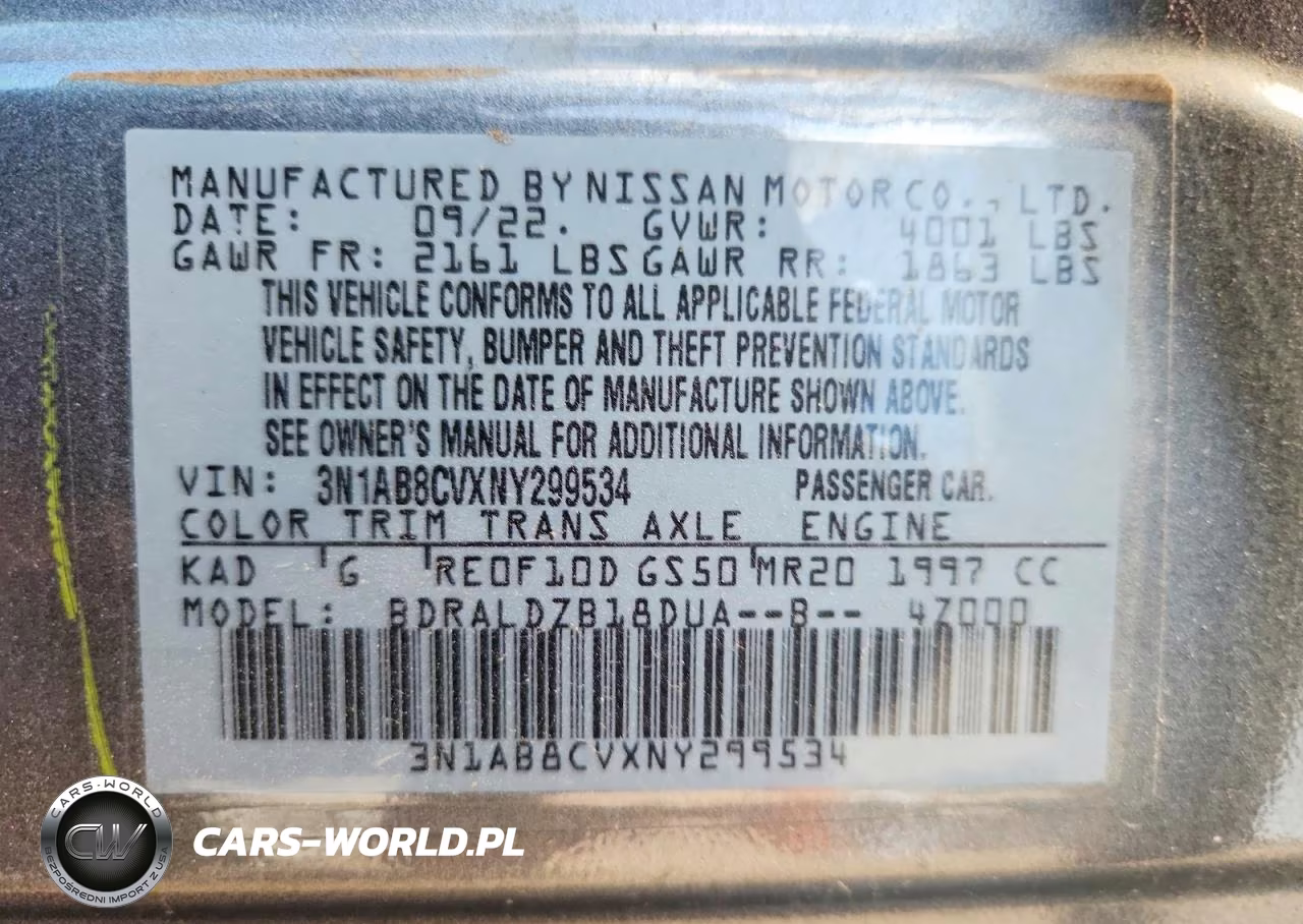 2022 Nissan Sentra Sv VIN:3N1AB8CVXNY299534 - 12