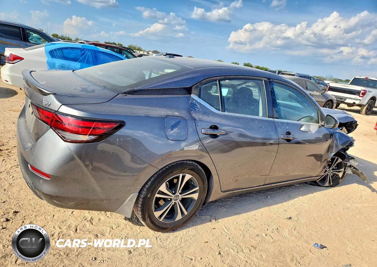 2022 Nissan Sentra Sv VIN:3N1AB8CVXNY299534 - 3