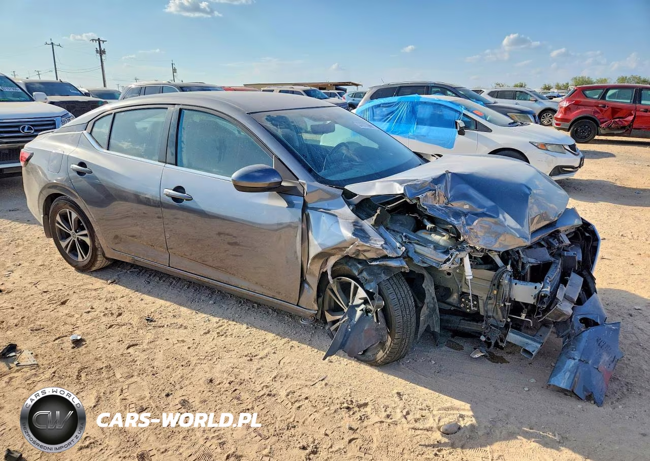 2022 Nissan Sentra Sv VIN:3N1AB8CVXNY299534 - 4