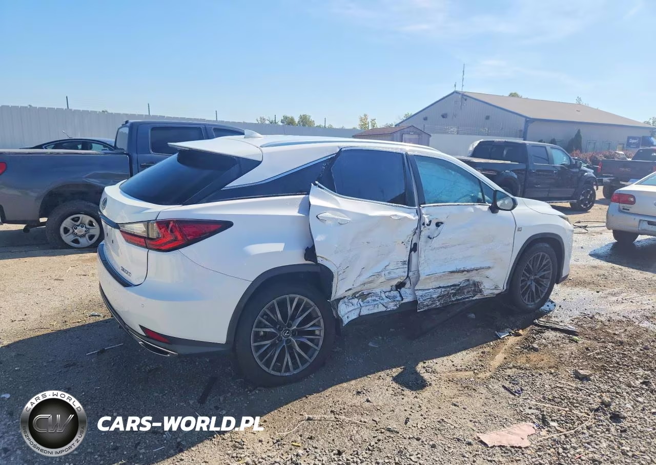 2021 Lexus Rx 350 F Sport VIN:2T2SZMDA6MC292043 - 3