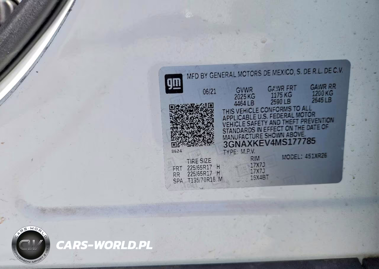 2021 Chevrolet Equinox Lt VIN:3GNAXKEV4MS177785 - 13