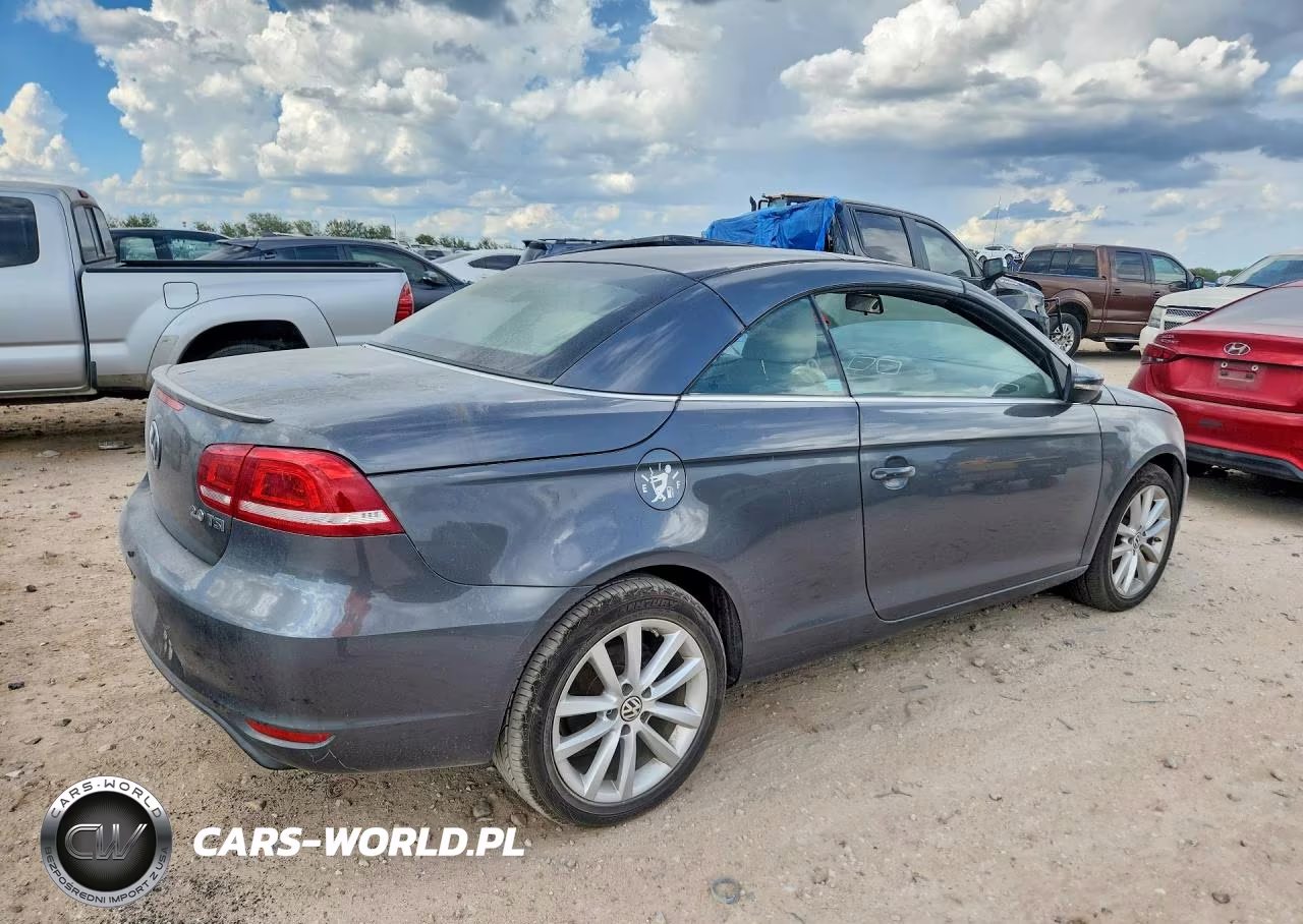2012 Volkswagen Eos Komfort VIN:WVWBW7AH9CV013048 - 3