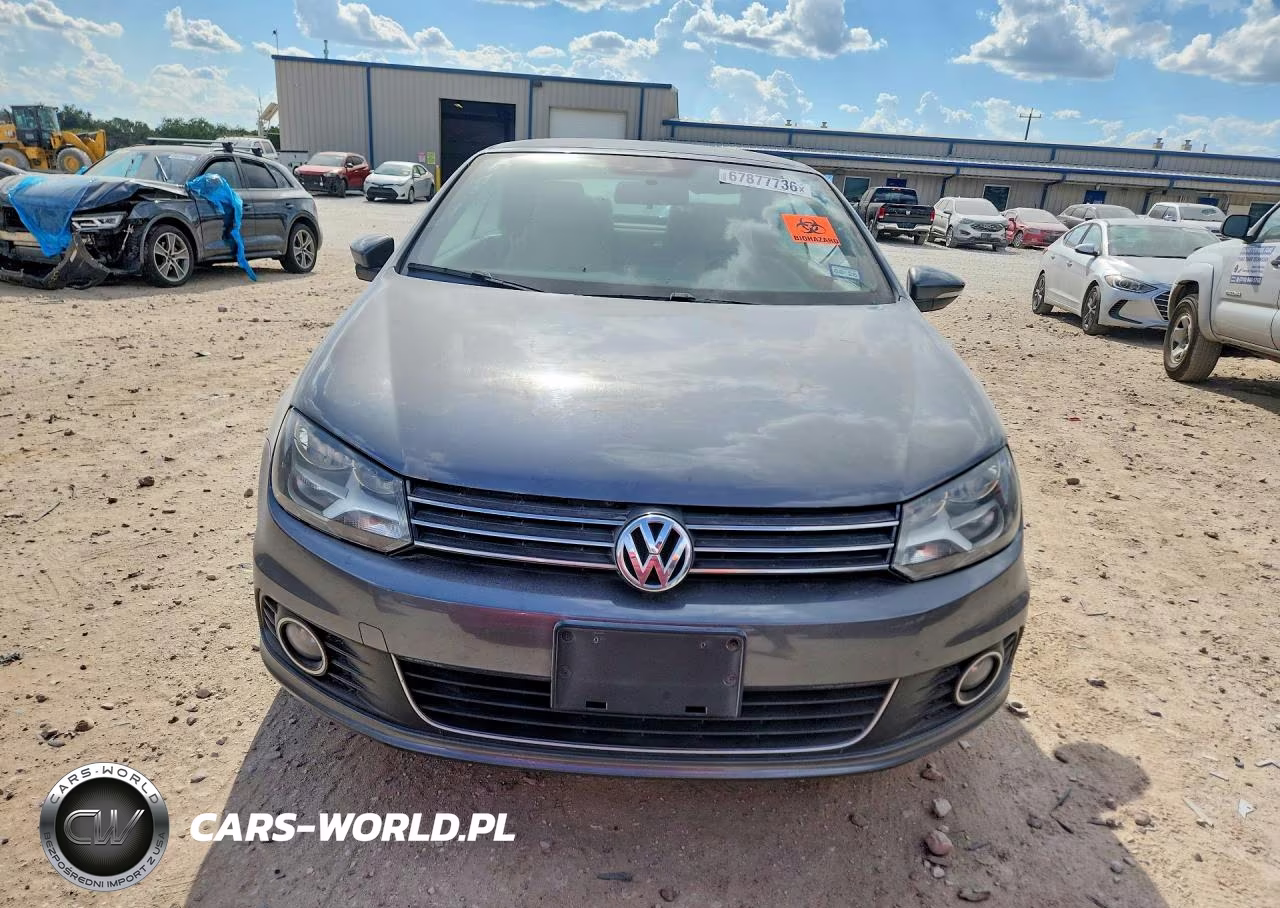 2012 Volkswagen Eos Komfort VIN:WVWBW7AH9CV013048 - 5
