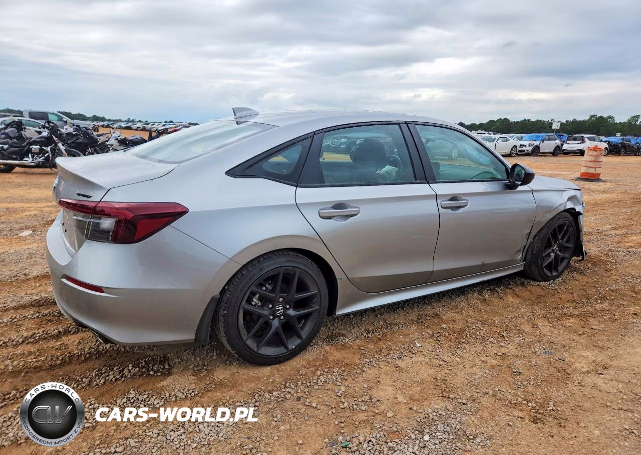 2026 Honda Civic Sport VIN:2HGFE2F51TH574800 - 3