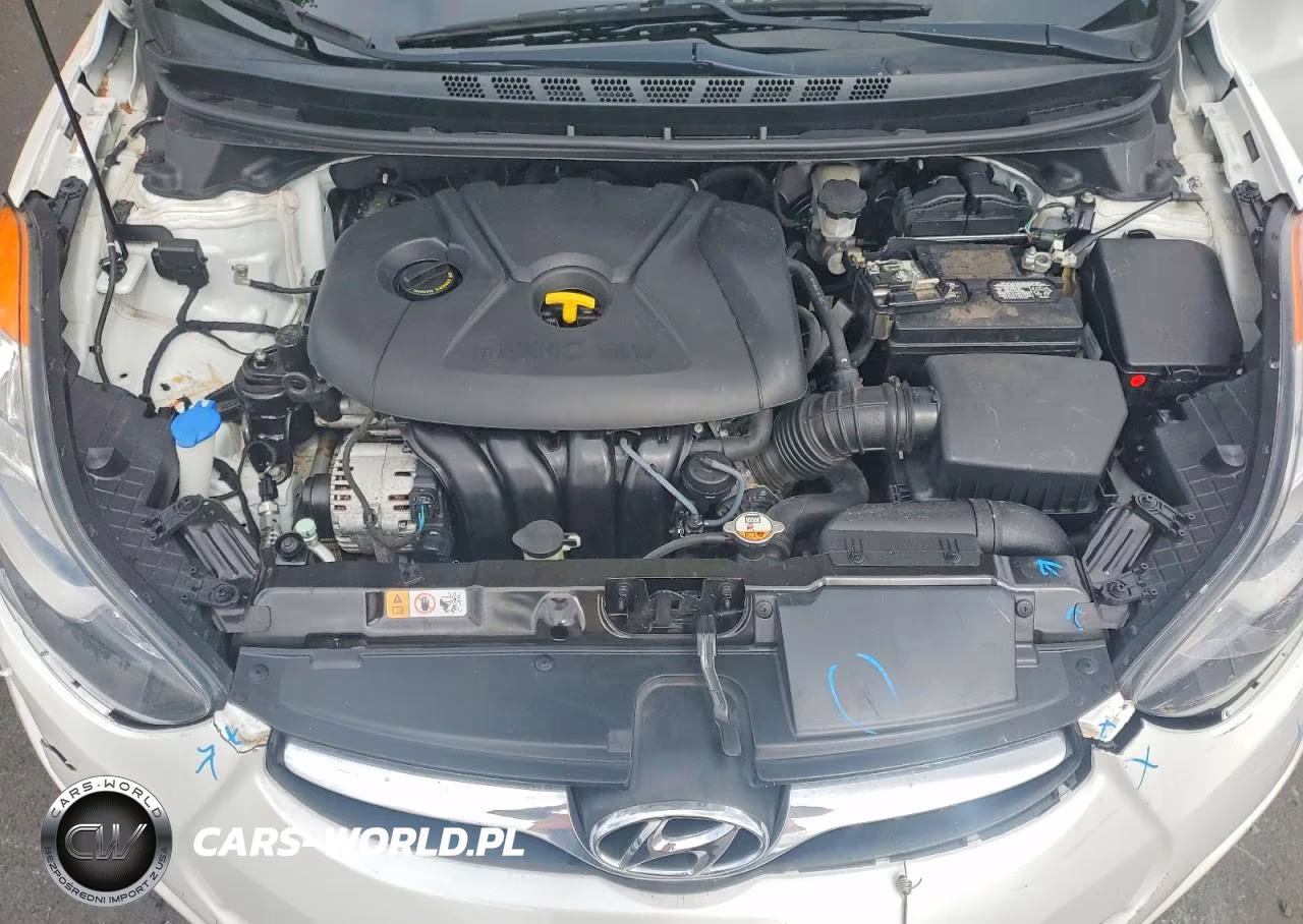 2013 Hyundai Elantra Gls VIN:5NPDH4AE1DH428325 - 11