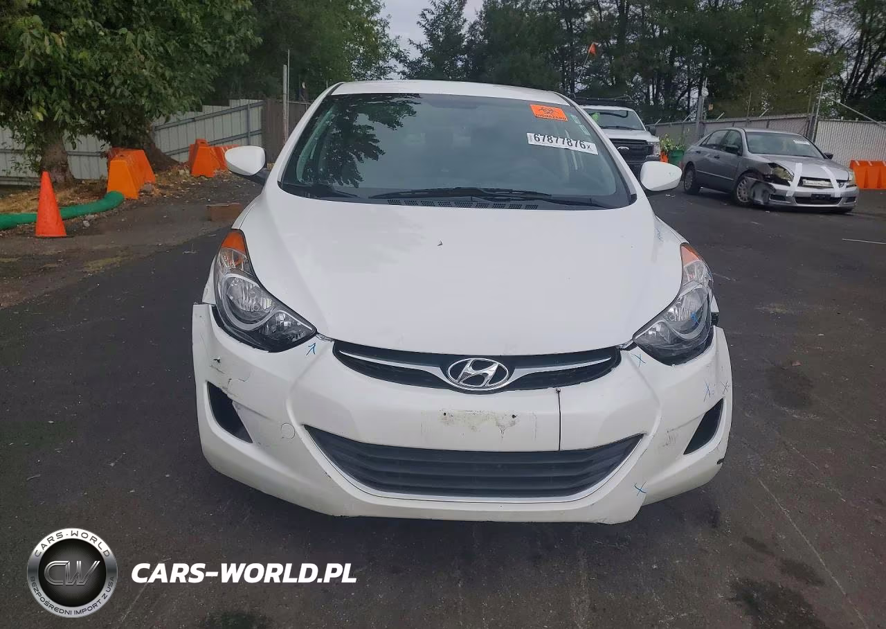 2013 Hyundai Elantra Gls VIN:5NPDH4AE1DH428325 - 5