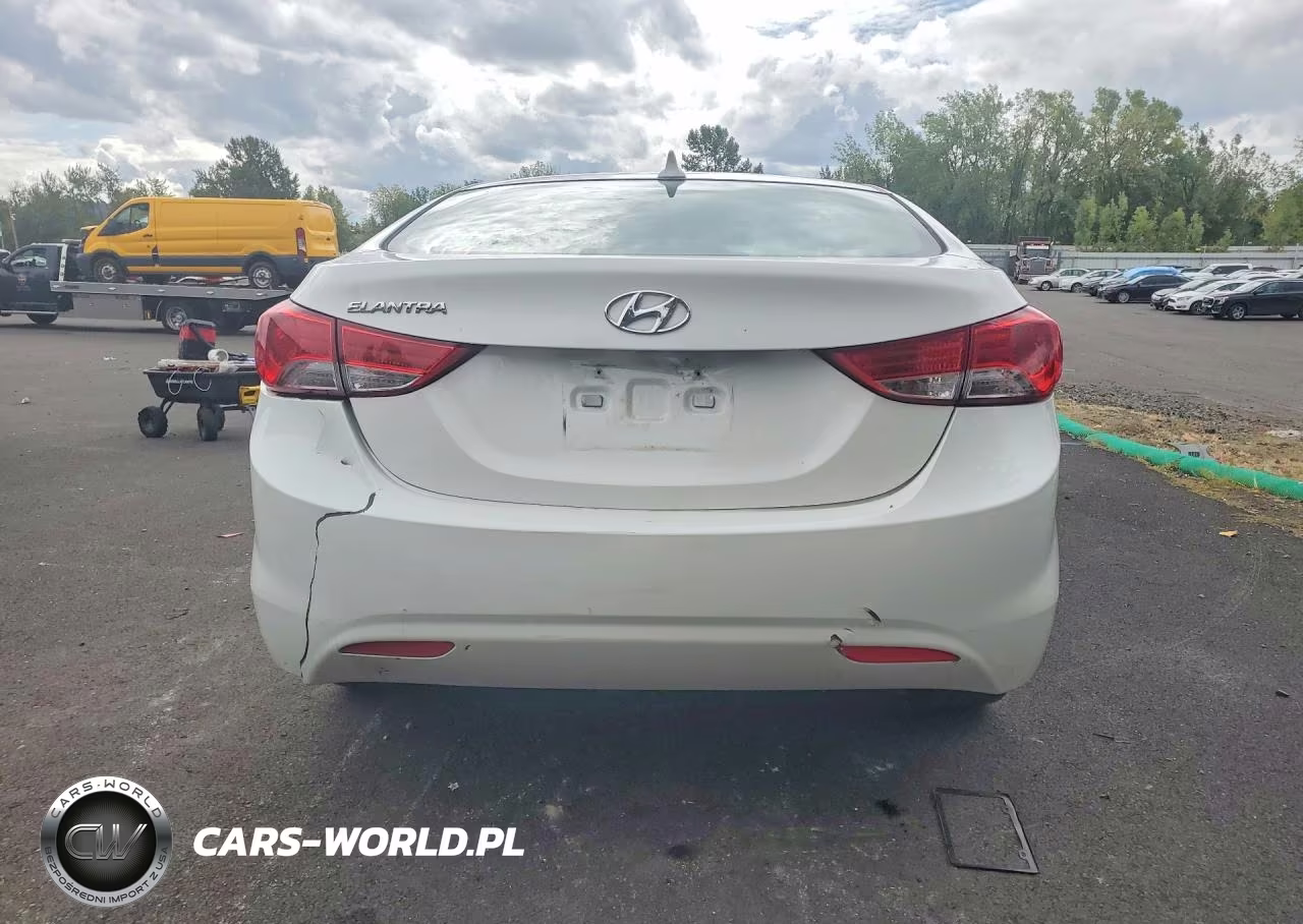 2013 Hyundai Elantra Gls VIN:5NPDH4AE1DH428325 - 6