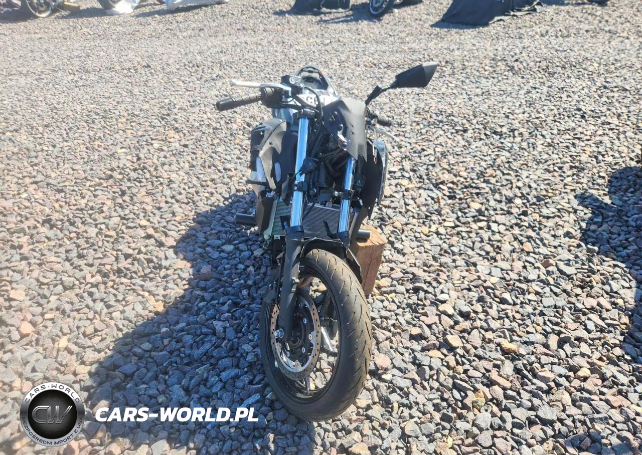 2025 Kawasaki Z500 Abs VIN:ML5ERGE14SDA65545 - 2
