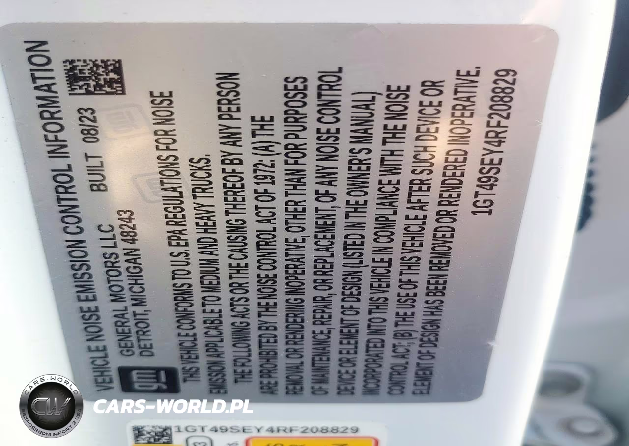 2024 GMC Sierra K3500 VIN:1GT49SEY4RF208829 - 12